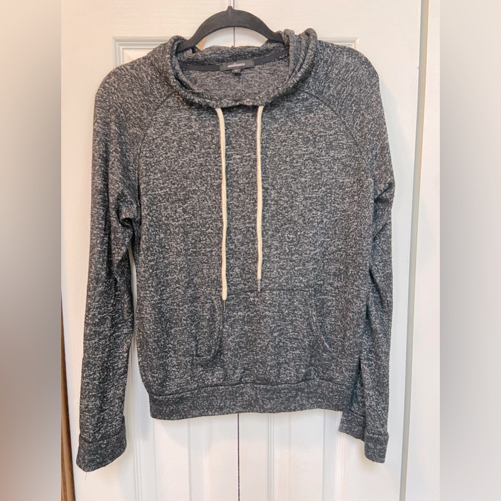 Gray lightweight hoodie